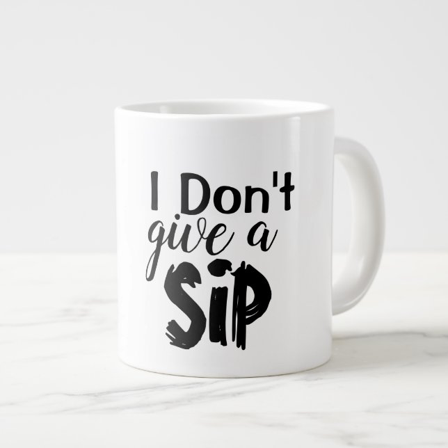Caneca De Café Grande Sip - Jumbo Mug (Frente Esquerda)