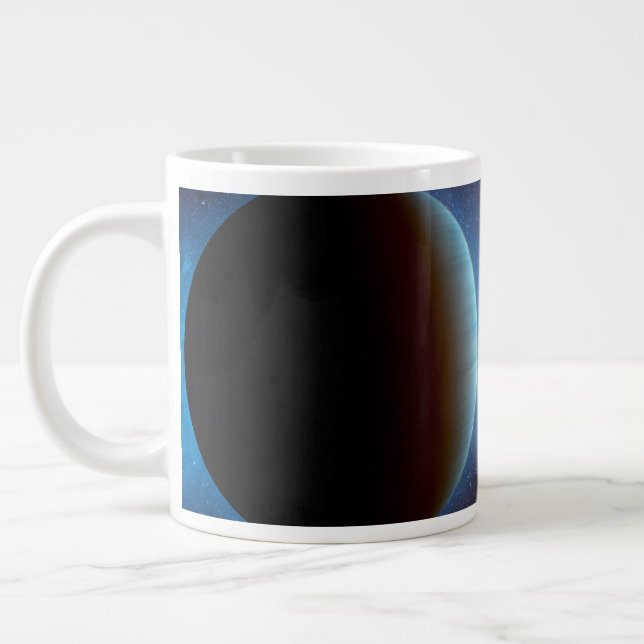Caneca De Café Grande Sistema Kepler-10 Star. (Esquerda)