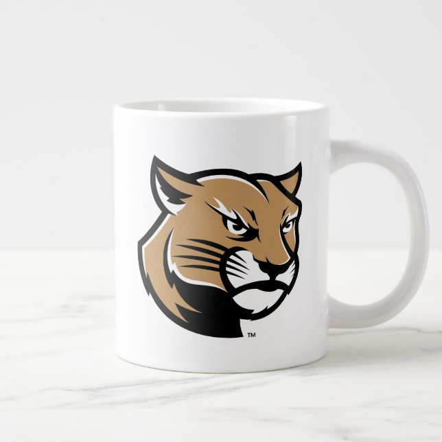 Caneca De Café Grande SIUE Cougars (Direita)