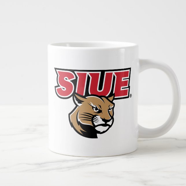 Caneca De Café Grande SIUE Cougars (Direita)