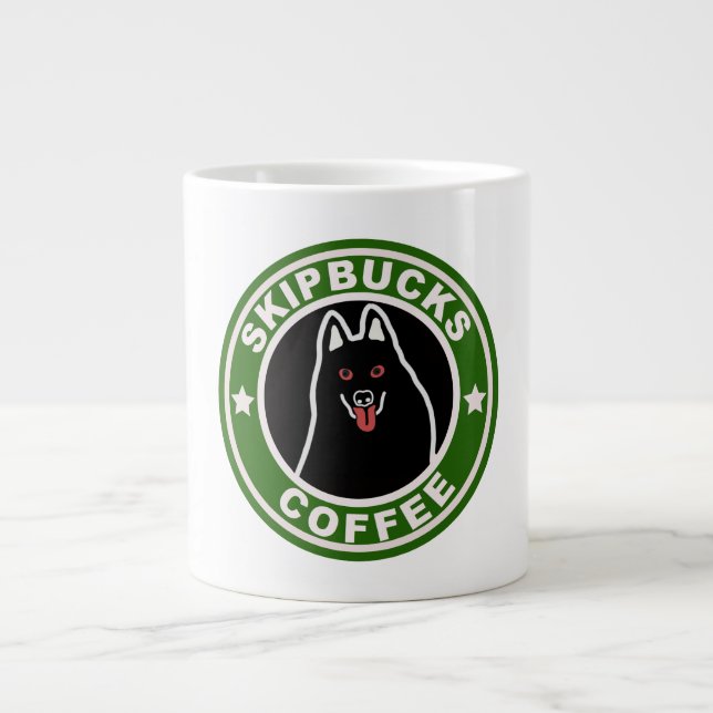 Caneca De Café Grande Skipbucks Jumbo Mug (Frente)