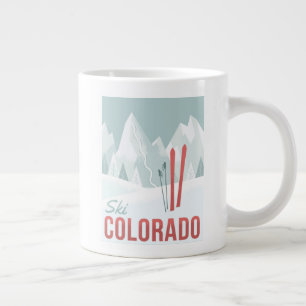 Caneca De Café Grande Sky Colorado