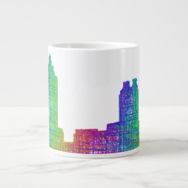 Caneca De Café Grande Skyline Atlanta