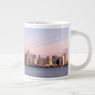 Caneca De Café Grande Skyline da Noite de Nova York
