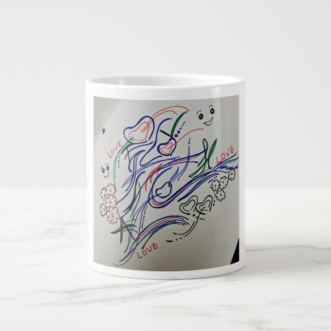 Caneca De Café Grande smile (Frente)