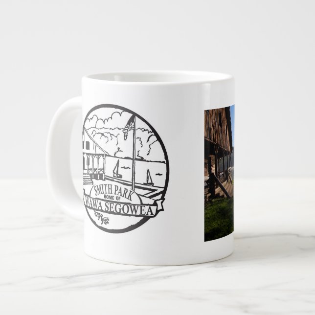 Caneca De Café Grande Smith Park Mug! (Frente Esquerda)