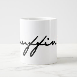 Caneca De Café Grande Smuffin Love Jumbo Mug