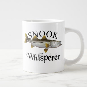 Caneca De Café Grande Snook Whisperer Light