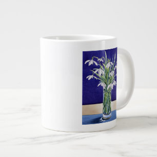 Caneca De Café Grande Snowdrops
