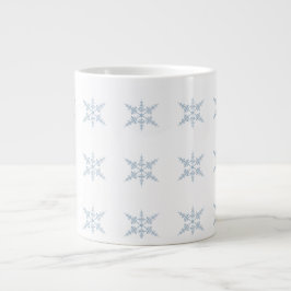 Caneca De Café Grande Snowflake Specialty Mug