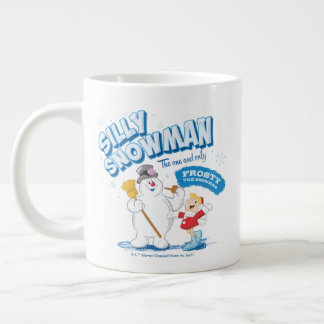 Caneca De Café Grande Snowman™ congelado | "Bobo Snowman"