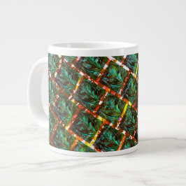 Caneca De Café Grande Sob o grilo sujo e enferrujado