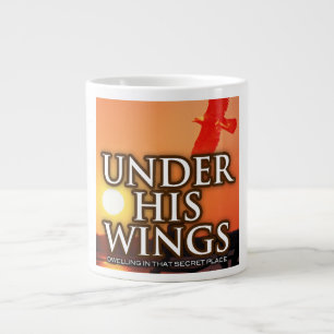 Caneca De Café Grande Sob Suas Asas, Mugs Inspiracionais
