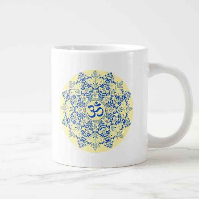Caneca De Café Grande Sobre design (Direita)