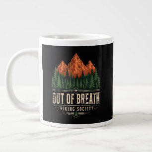 Caneca De Café Grande Sociedade de Caminhada Sem Fôlego