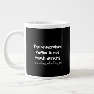Caneca De Café Grande Sócrates com um Twist