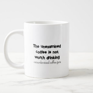 Caneca De Café Grande Sócrates com um Twist