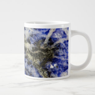 Caneca De Café Grande Sodalite Azul