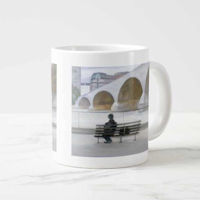 Caneca De Café Grande Solidão 2006 (Frente Esquerda)