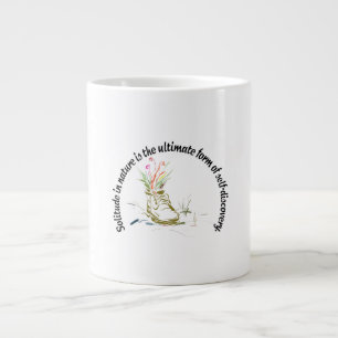 Caneca De Café Grande Solo na natureza a forma mais avançada de autodesc