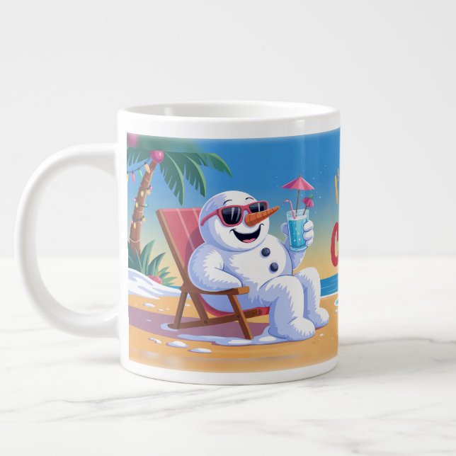 Caneca De Café Grande Sonho de Natal Quente (Esquerda)