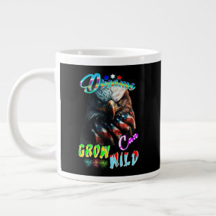 Caneca De Café Grande Sonhos Podem Crescer Selvagens