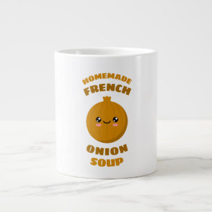 Caneca De Café Grande Sopa de cebola francesa caseira