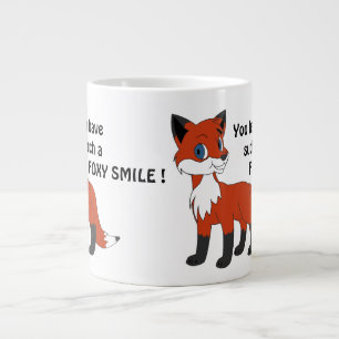 CANECA DE CAFÉ GRANDE SORRISO DE FOXY!