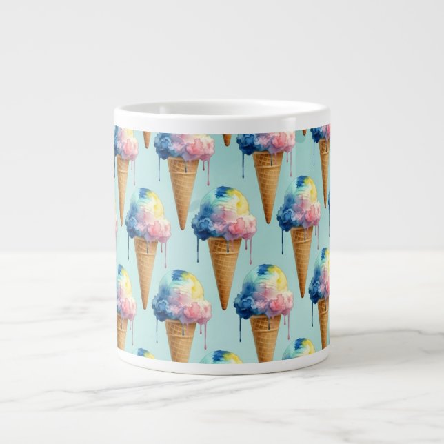 Caneca De Café Grande Sorvete (Frente)