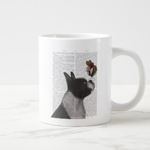 Caneca De Café Grande Sorvete de Boston Terrier