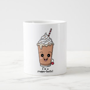 Caneca De Café Grande Sou Frappe-tastic   Frappe com creme chicote