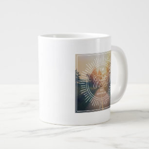 Caneca De Café Grande Sou grata por aventura