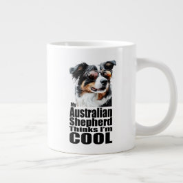 Caneca De Café Grande Sou Legal australiano Shepherd