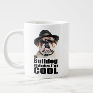 Caneca De Café Grande Sou Legal Bulldog