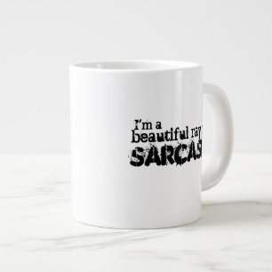 Caneca De Café Grande Sou um lindo Ray de Sarcasmo