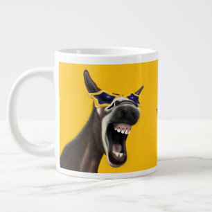 Caneca De Café Grande Sou uma Pessoa da Manhã, Donkey, Novelty Mug Diver