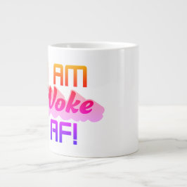 Caneca De Café Grande Sou Woke AF!