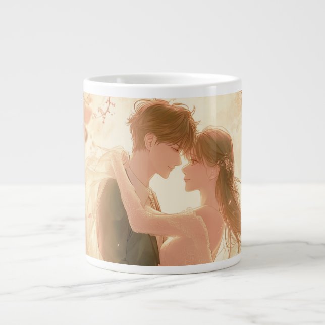 Caneca De Café Grande Soul Mates Forever (Frente)