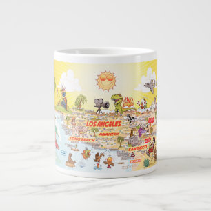 Caneca De Café Grande Southern California Jumbo Mug