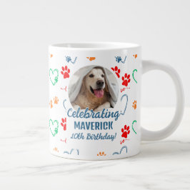 Caneca De Café Grande Souvenir Pai do Cachorro Personalizável