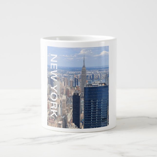 Caneca De Café Grande Souvenir Specialty Mug - Nova Iorque (Frente)