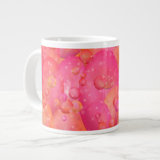 Caneca De Café Grande Sparkly bubbles congrats