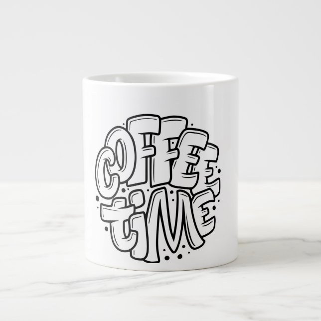 Caneca De Café Grande Specialty Mug (Frente)
