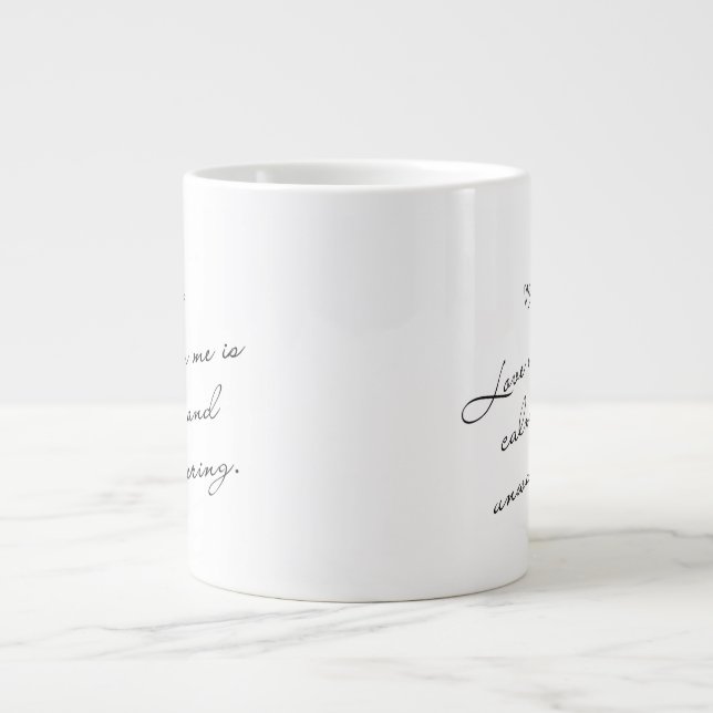 Caneca De Café Grande Specialty Mug (Frente)