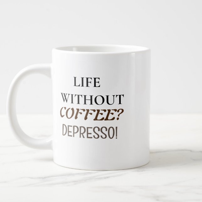 Caneca De Café Grande Specialty Mug (Esquerda)