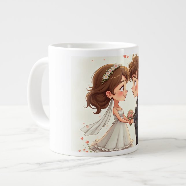 Caneca De Café Grande Specialty Mug (Frente Esquerda)