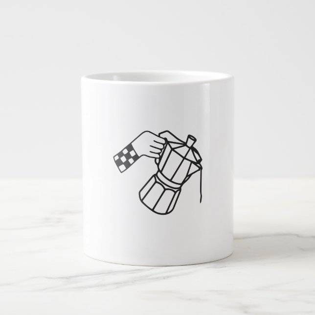 Caneca De Café Grande Specialty Mug cafés new desgin  (Frente)