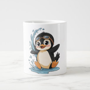 Caneca De Café Grande Sr. Pinguim