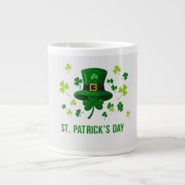 CANECA DE CAFÉ GRANDE ST. PATRICK`S DAY