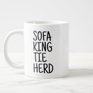 Caneca De Café Grande Standard Mug - Sofa King Tie Herd
